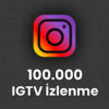 İnstagram 100.000 IGTV İzlenme