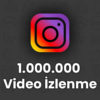 İnstagram 1.000.000 Video İzlenme