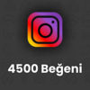 İnstagram 4500 Türk Beğeni