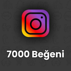 İnstagram 7000 Bot Beğeni
