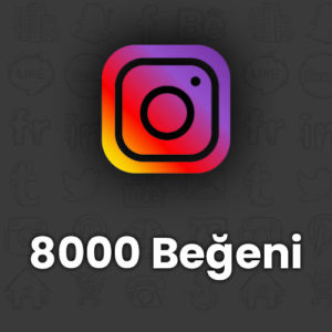 İnstagram 8000 Bot Beğeni