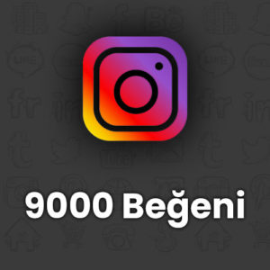 İnstagram 9000 Bot Beğeni