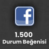 Facebook 1500 Türk Durum Beğenisi