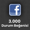 Facebook 3000 Türk Durum Beğenisi