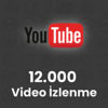 Youtube 12.000 Video İzlenme