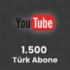 Youtube 1.500 Türk Abone