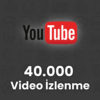 Youtube 40.000 Video İzlenme