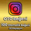 İnstagram 100 Türk OTOMATİK Beğeni