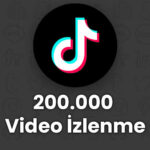 Tiktok 200.000 Video İzlenme